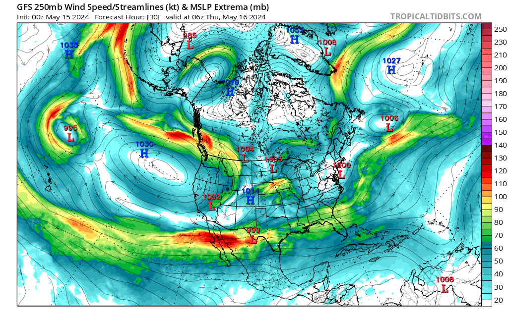 250mb Canada and Mexico Analysis 30