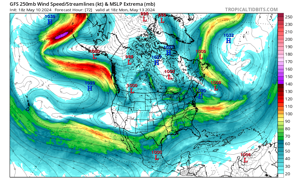 250mb Canada and Mexico Analysis 72