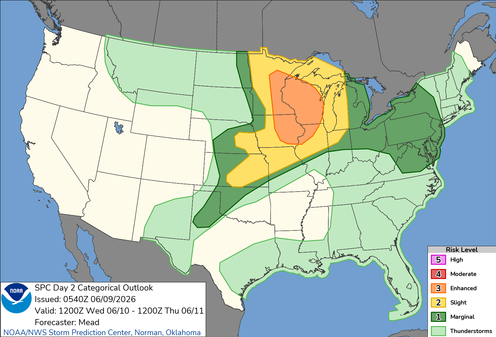 Convective/Storms - +2 Days
