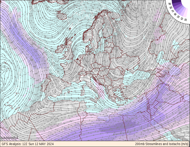European 200mb Maps - COLA Current