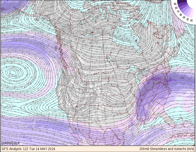 USA 200mb Maps - COLA Current